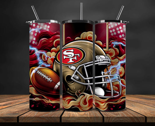 San Francisco ers Tumbler Wraps,NFL Tumbler By AI, AI Tumbler Design 28