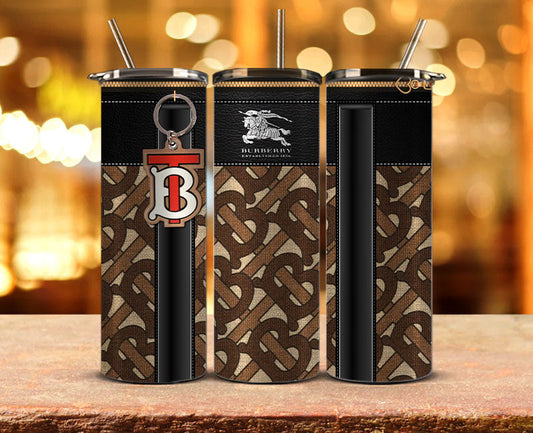 Burberry Tumbler Wrap, Burberry Tumbler Png, Burberry Logo,Luxury Logo Brand 28