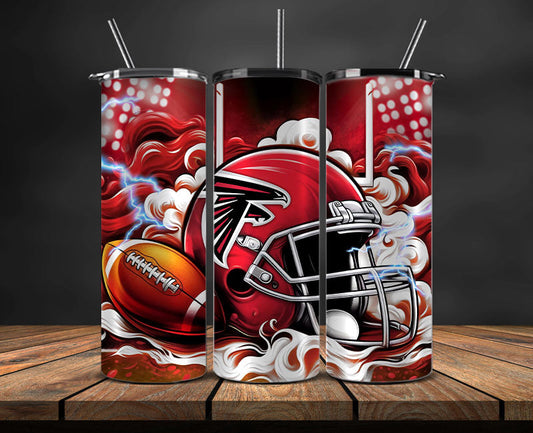 Atlanta Falcons Tumbler Wraps,NFL Tumbler By AI, AI Tumbler Design 2