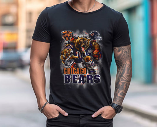 Chicago  Bears TShirt, Trendy Vintage Retro Style NFL Unisex Football Tshirt, NFL Tshirts Design 02