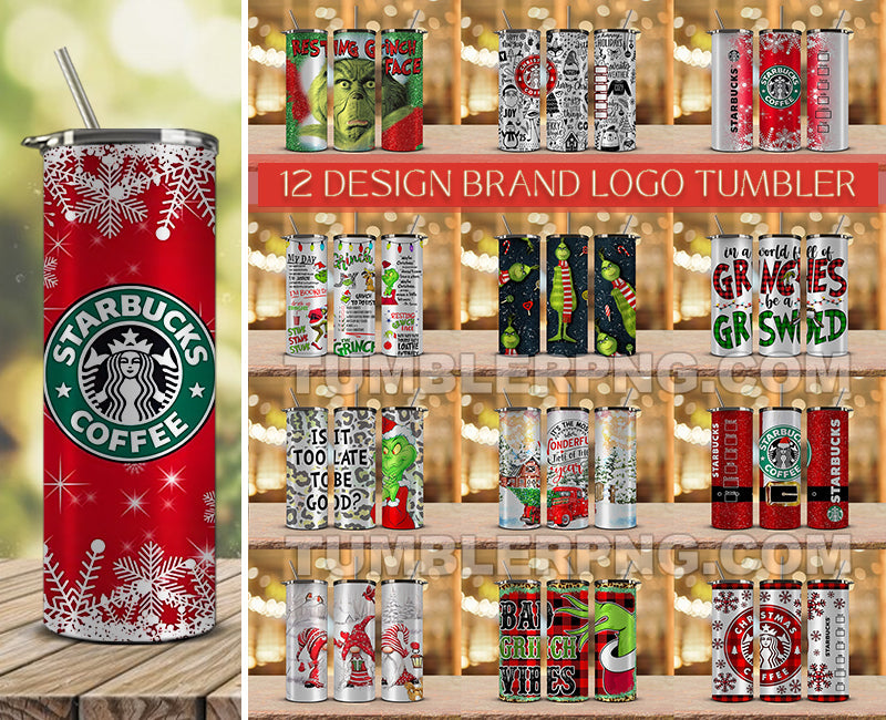 Wrap Bundle Christmas Tumbler Bundle , Christmas 20 oz Skin Tumbler Wrap Png, Fun Christmas Tumbler, Cartoon Christmas 20oz, Tumbler Wrap Bundle Designs 16