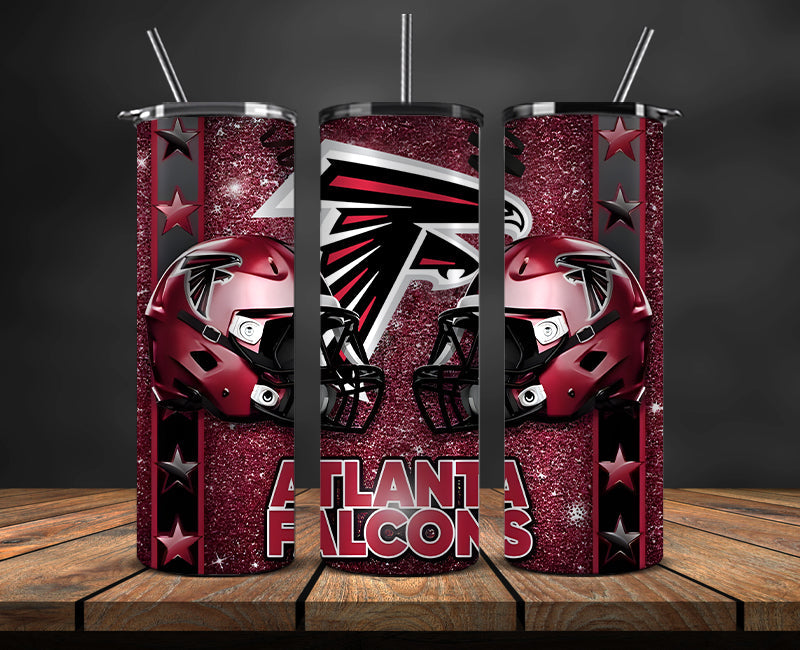 Atlanta Falcons Tumbler, Falcons Tumbler 20oz ,NFL Football 20oz PUG- 02