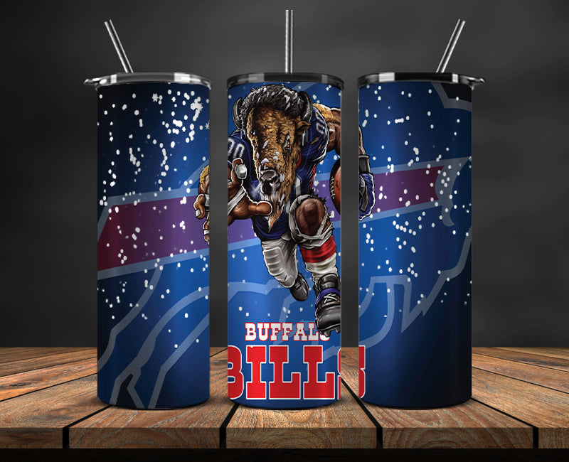 Buffalo Tumbler Wrap ,Football Wraps 02