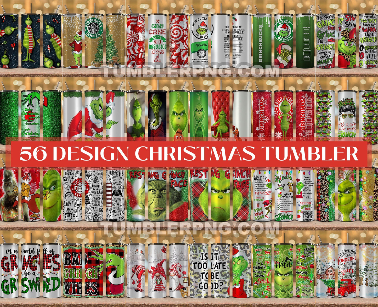 Wrap  Bundle Christmas Tumbler Bundle , Christmas 20 oz Skin Tumbler Wrap Png, Fun Christmas Tumbler, Cartoon Christmas 20oz, Tumbler Wrap Bundle Designs 21