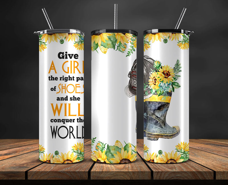 Firefighter Tumbler Wrap , Fire Rescue Fireman 30