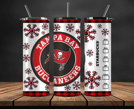 Tampa Bay Buccaneers Christmas Tumbler 20oz,NFL Merry Christmas 20oz, NFL Christmas Tumbler 20oz 31