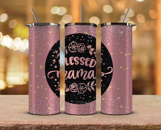 Mother's Day Tumbler Wrap Png, Mom Tumbler, Mother Tumbler,Mother's Day Skinny Tumbler 31