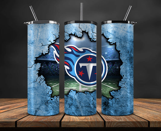 Tennessee Titans Tumbler, Titans Logo Tumbler 20oz ,NFL Football 20oz LUG- 31