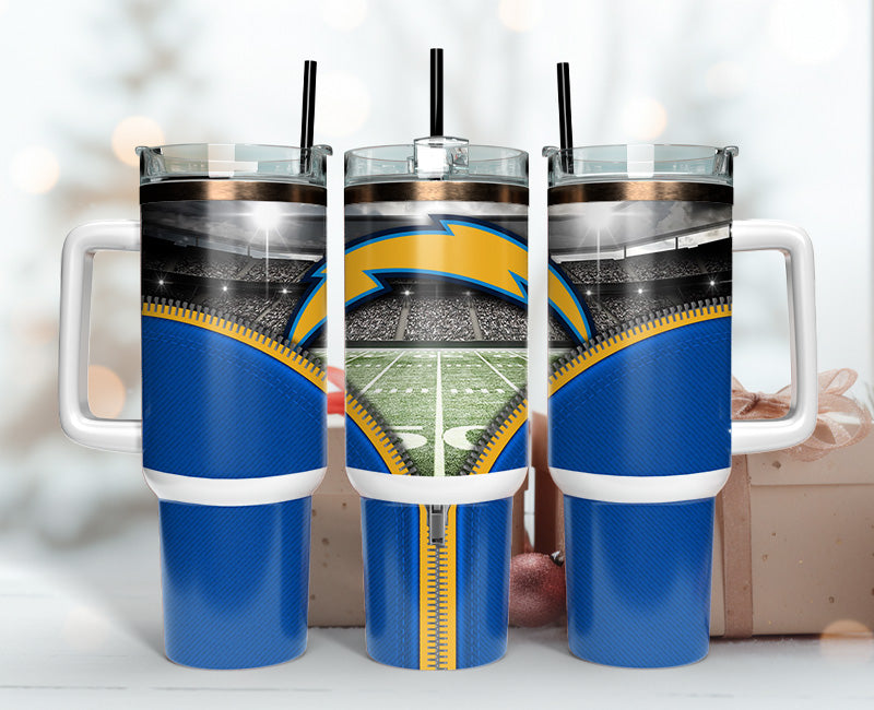 Los Angeles Chargers 40oz Tumbler,NFL Tumbler 40oz , 40oz Tumbler Sublimation Png , 40oz Tumbler Wrap 65