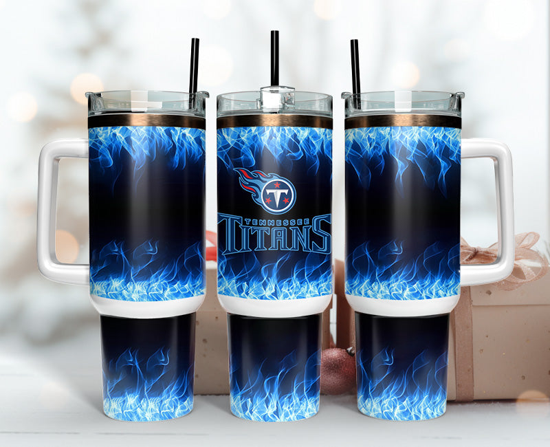 Tennessee Titans 40oz Tumbler,NFL Tumbler 40oz, 40oz Tumbler Sublimation Png , 40oz Tumbler Wrap 32