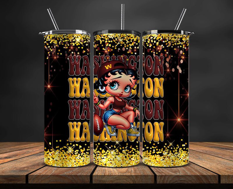 Washington Commanders Tumbler Wraps, NFL Tumbler By AI, AI Tumbler Wrap 32