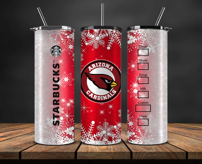 Arizona Cardinals Christmas Tumbler 20oz,NFL Merry Christmas 20oz, NFL Christmas Tumbler 20oz 33