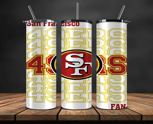 San Francisco 49ers Tumbler, 49ers Tumbler 20oz ,NFL Football 20oz PUG- 33