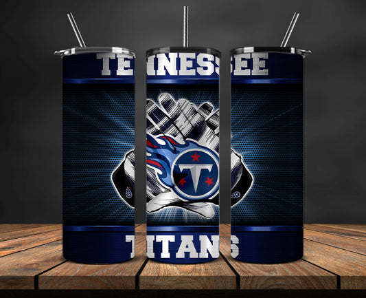 Tennessee Titans Tumbler, Titans Logo Tumbler 20oz ,NFL Football 20oz LUG- 33