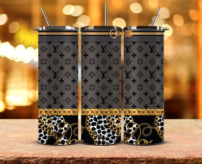 LV  Tumbler Wrap, LV Tumbler Png, LV Logo,Luxury Logo Brand 33