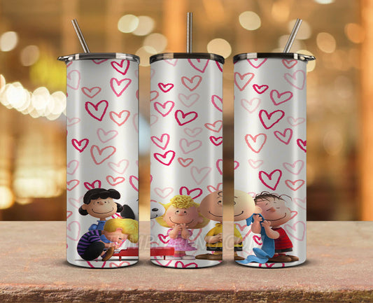 Valentine Tumbler PNG, Valentines Day Tumbler Wrap PNG , Valentine Tumbler 34