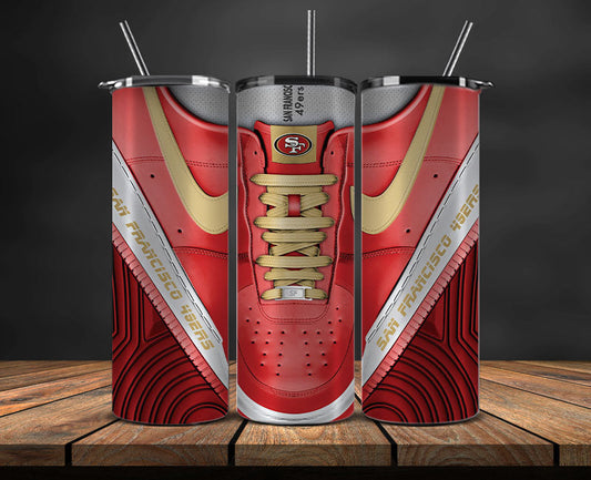 San Francisco 49ers Tumbler Wrap, NFL Sneaker Tumbler Wrap  35