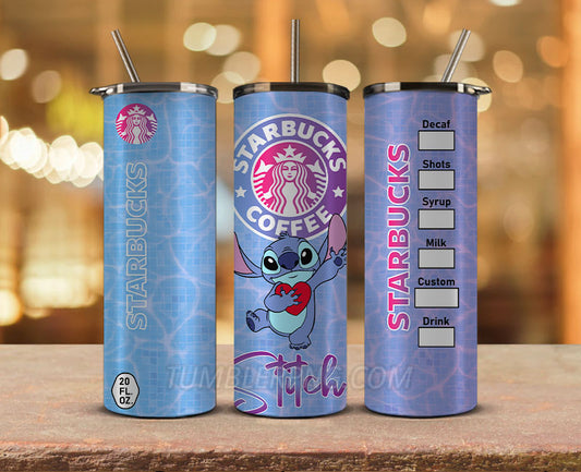 Starbucks Tumbler Png, Starbucks Glitter Sublimation, Skinny Tumbler 20oz, Skinny Starbucks 36