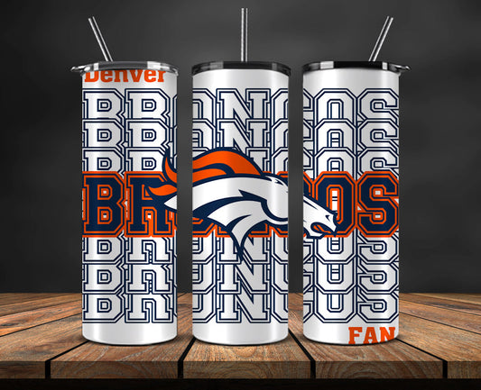 Denver Broncos Tumbler, Broncos Logo,NFL Season Design 36