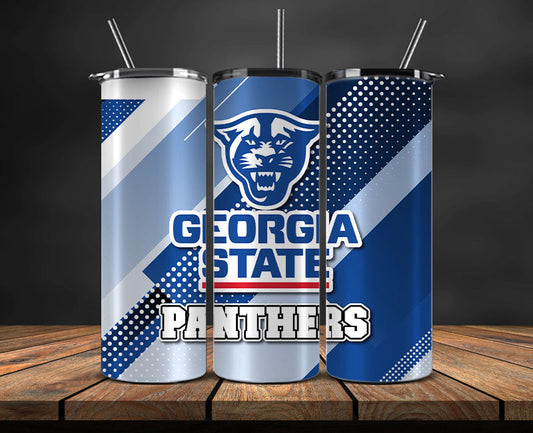 Georgia State Panther s Logo 20 oz Tumbler Png ,College Football 20 Oz Tumbler Wrap 36