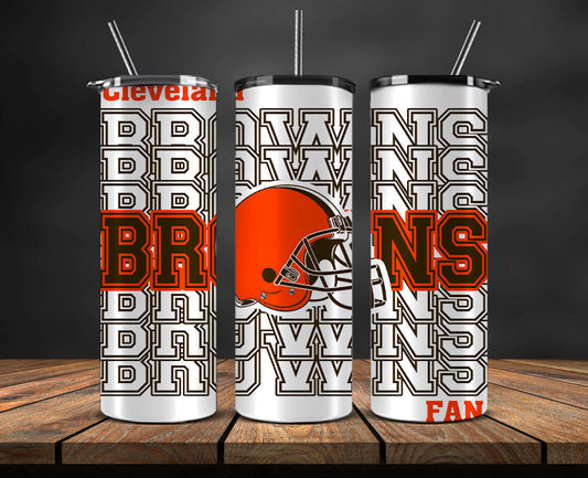 Cleveland Browns Tumbler, Browns Logo,NFL Season Design 37