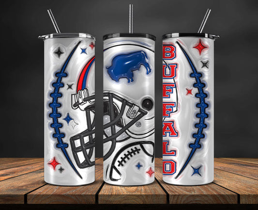 Buffalo Bills Inflated Puffy Tumbler Wraps , Nfl Tumbler Png 37