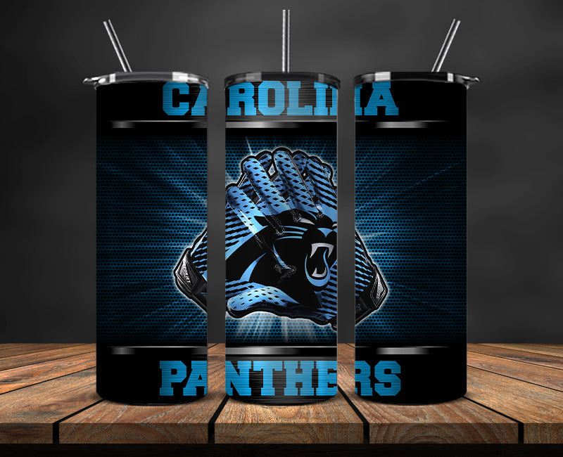 Carolina Panthers Tumbler, PanthhersLogo Tumbler 20oz ,NFL Football 20oz LUG- 38