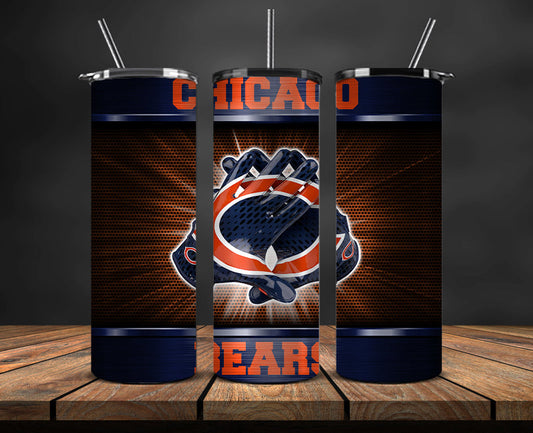 Chicago Bears Tumbler, Bears Logo, NFL, NFL Teams, NFL Logo, NFL Football Png 39