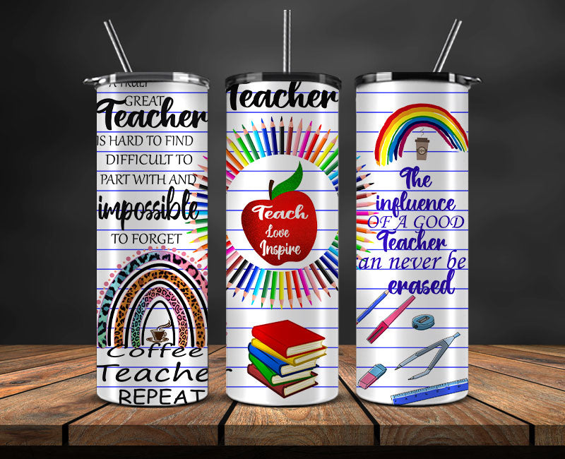 Teacher Tumbler ,Teacher Tumbler PNG, Teacher Tumbler Design Sublimation ,Teacher Tumbler Wrap 39