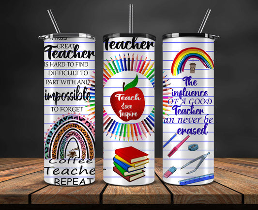Teacher Tumbler ,Teacher Tumbler PNG, Teacher Tumbler Design Sublimation ,Teacher Tumbler Wrap 39