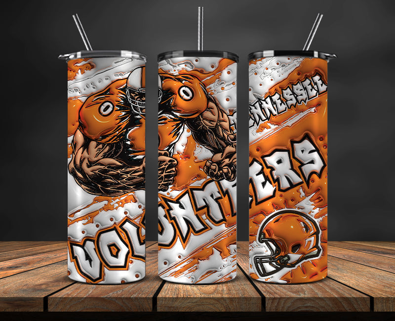 Football Mascot Colleges 3D Tumbler Skinny , Football Tumbler Png ,Nfl Png 39