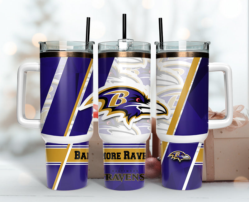 Baltimore Ravens 40oz Tumbler,NFL Tumbler 40oz , 40oz Tumbler Sublimation Png , 40oz Tumbler Wrap 69