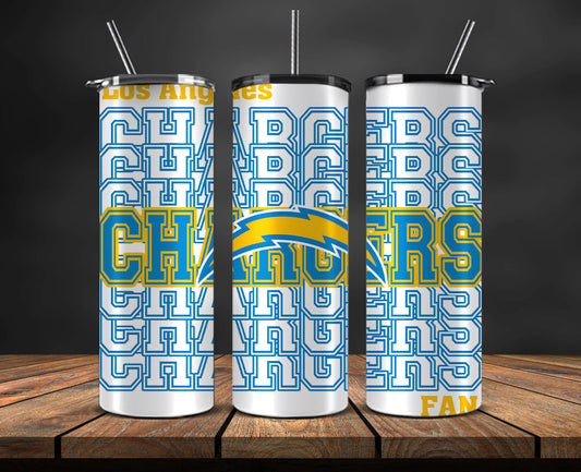 Los Angeles Chargers Tumbler, Chargers Tumbler 20oz ,NFL Football 20oz PUG- 40