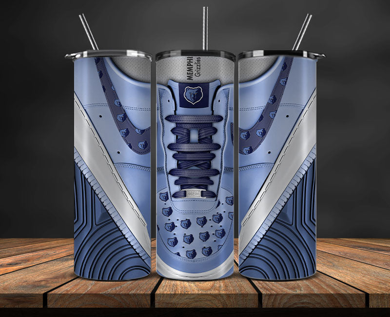 Memphis Grizzlies Tumbler Wrap, NBA Sneaker Tumbler Wrap 40