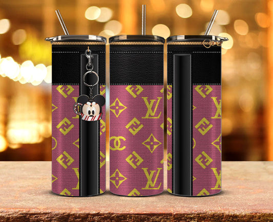 LV  Tumbler Wrap, LV Tumbler Png, LV Logo,Luxury Logo Brand 41