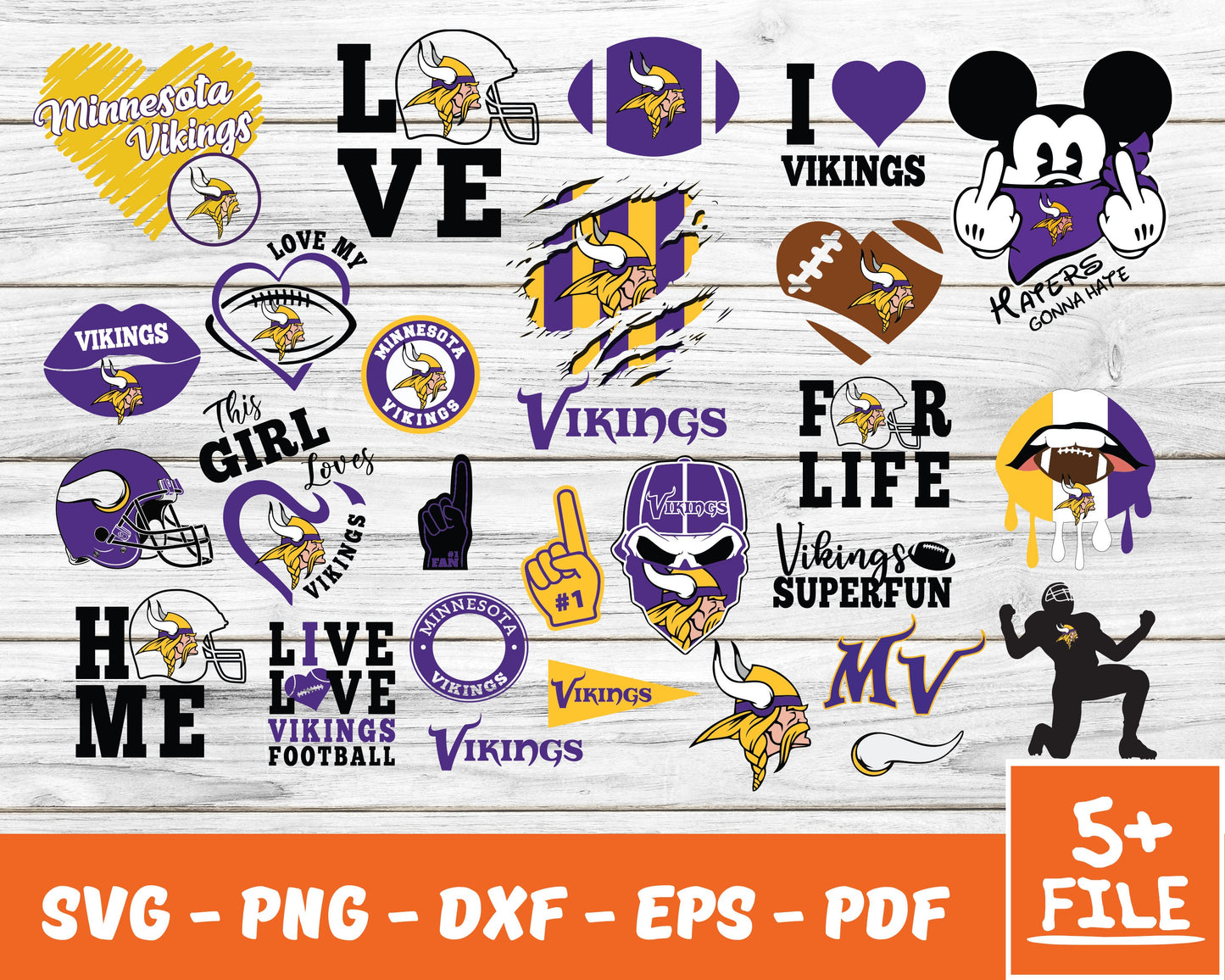 Minnesota Vikings Svg , Football Team Svg 42