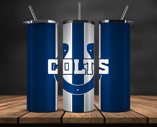 Team Colts Logo Tumbler 20oz ,NFL Football 20oz LUG- 43