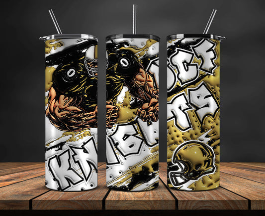 Football Mascot Colleges 3D Tumbler Skinny , Football Tumbler Png ,Nfl Png 43