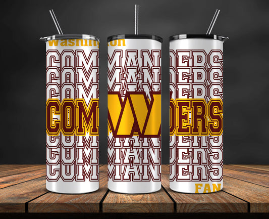 Washington Commanders Tumbler, Washington Logo,NFL Season Design 43