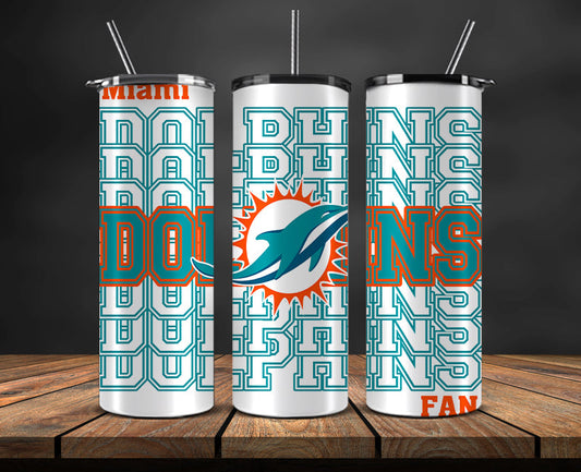 Miami Dolphins Tumbler, Dolphins Logo,NFL Season Design 45
