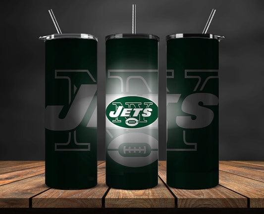 Team NY Jets Logo Tumbler 20oz ,NFL Football 20oz LUG- 46