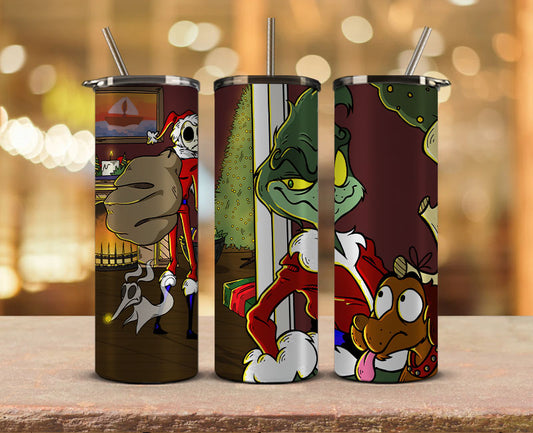 Christmas Tumbler 20oz, NFL Christmas 20oz 47