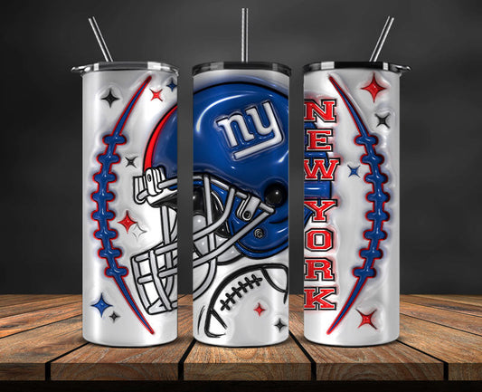 New York Giants Inflated Puffy Tumbler 20oz ,  NFL Football 20oz LUH -49