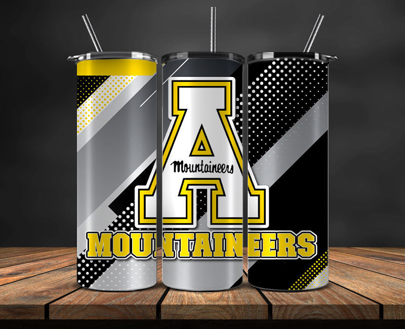 Mountaineers Logo 20 oz Tumbler Png ,College Football 20 Oz Tumbler Wrap 04