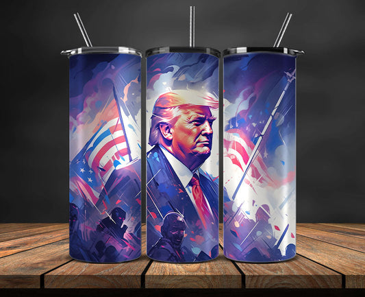 Donald Trump 2024 Tumbler Wrap,Trump 2024 ,Presidential Election 2024 ,Race To The White House 04