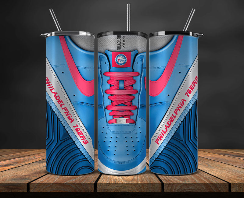 Philadelphia 76ers Tumbler Wrap, NBA Sneaker Tumbler Wrap 04