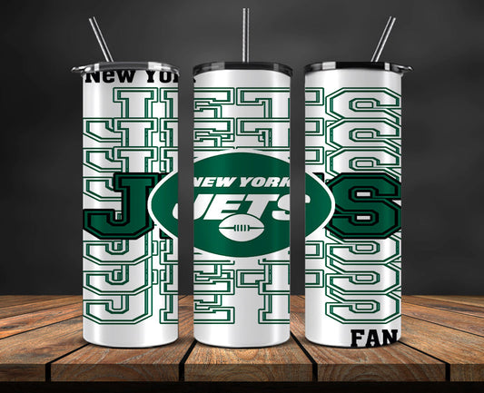New York Jets Tumbler, NY Jets  Logo,NFL Season Design 50