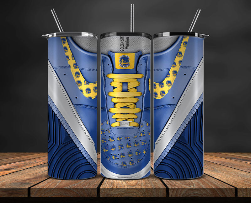 Golden State Warriors Tumbler Wrap, NBA Sneaker Tumbler Wrap 50