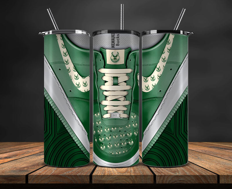 Milwaukee Bucks Tumbler Wrap, NBA Sneaker Tumbler Wrap 51