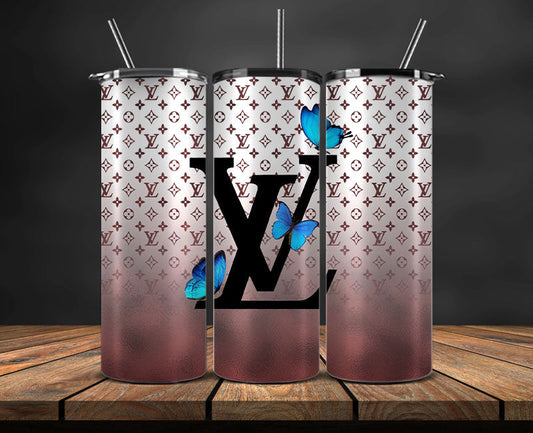 LV  Tumbler Wrap, Lv Tumbler Png, Lv Logo, Luxury Tumbler Wraps, Logo Fashion  Design 52